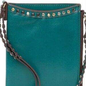 HOBO Moxie Bluegrass color crossbody wallet/phone holder